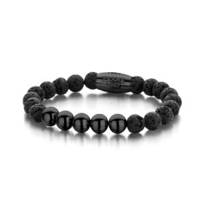 Frank 1967 Stone Bracelet Schwarz