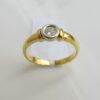 Ring Gelbgold mit Brillanten