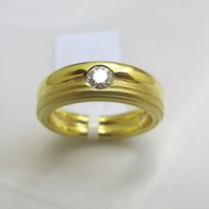 Ring Weissgold mit Aquamarin und Brillanten